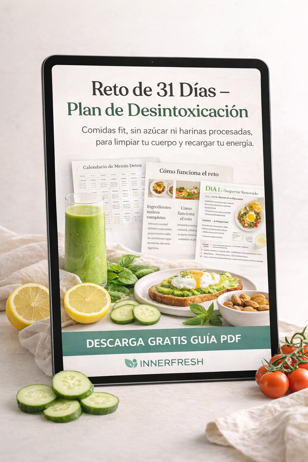 InnerFresh® – Reto de 31 Días de Desintoxicación Natural