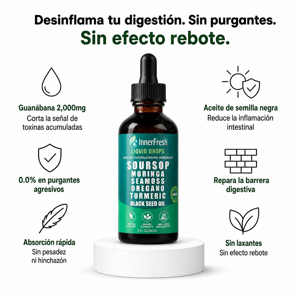 Gotas Verdes 10 en 1 · Renueva tu Digestión y Energía