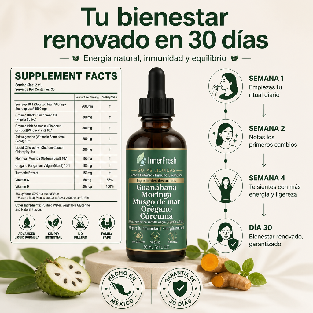 Gotas Verdes · Renueva tu Digestión y Energía